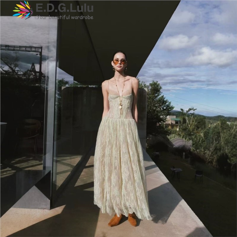 Embroidery H&M - EDGLuLu Strapless Sleeveless Birthday Dresses For