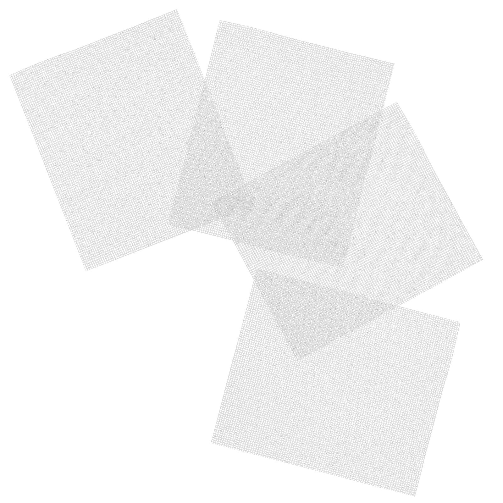 Embroidery Yarn - 4Pcs Plastic Canvas Mesh Sheets for