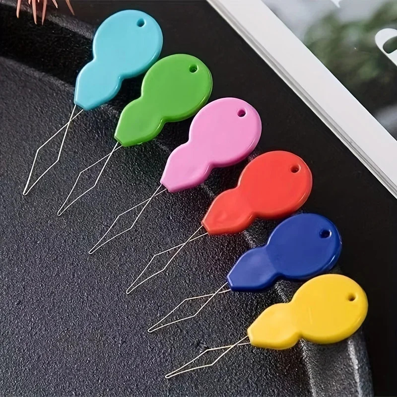 Embroidery Yarn - Plastic Needle Thread - Easy Threading