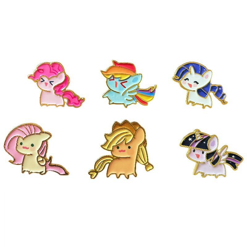 Embroidery Illustration - My Little Pony Pony Cartoon Metal