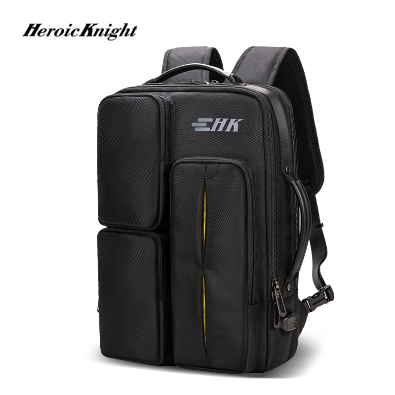 Embroidery Keychain - Heroic Knight Laptop Backpack For Men