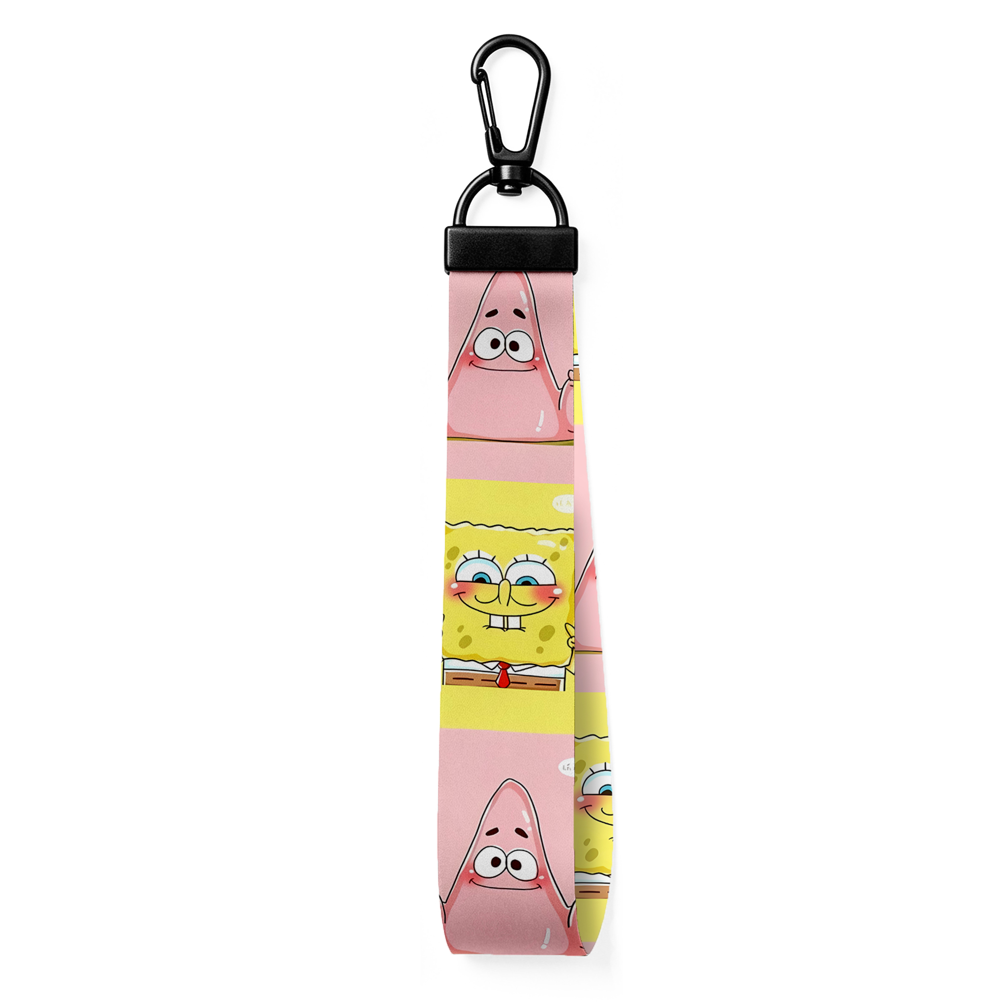 SpongeBob Key Chain for Men Wo - Embroidery Keychain ulasan dan harga