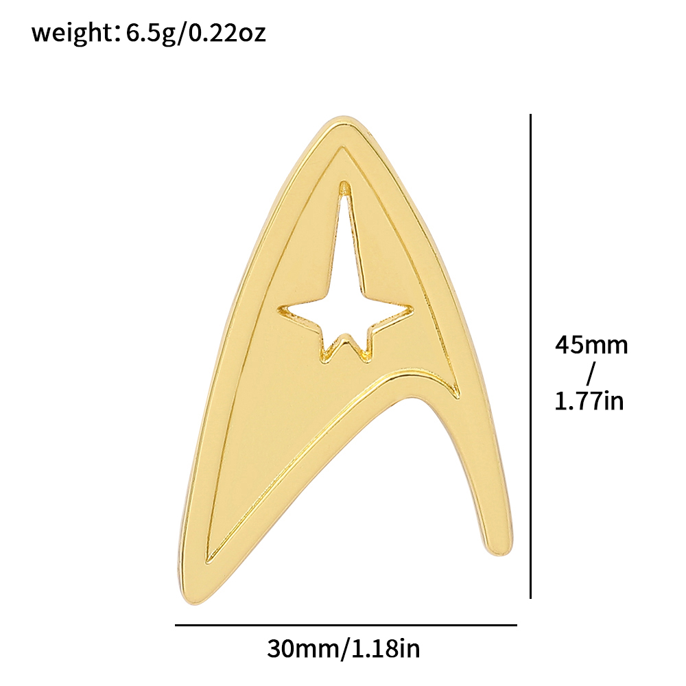 Star Trek Enamel Pins Sci-fi T - Embroidery Wallpaper ulasan dan harga