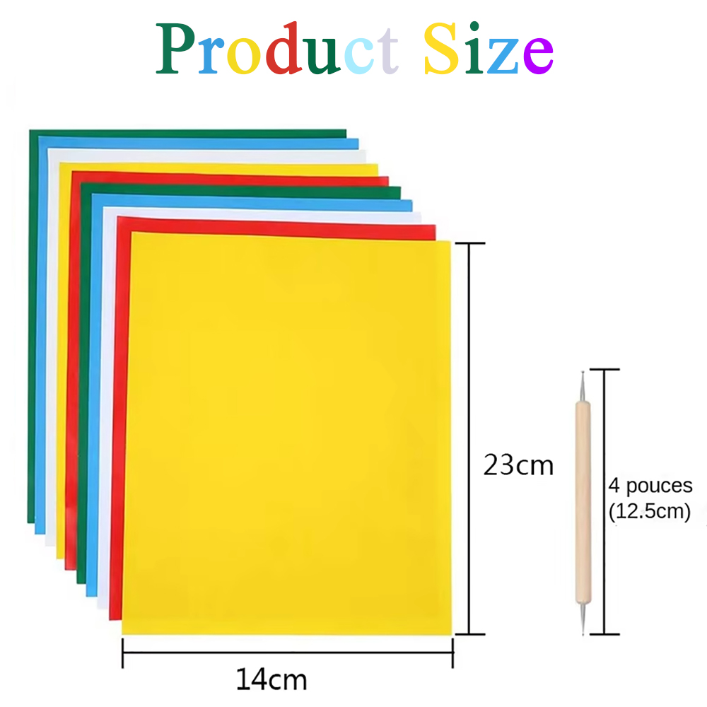 10pcs/set Embroidery Transfer  - Embroidery Sheet ulasan dan harga