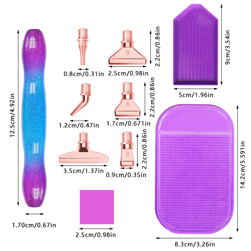 Diamond Painting New Resin Dot - Embroidery Tools ulasan dan harga