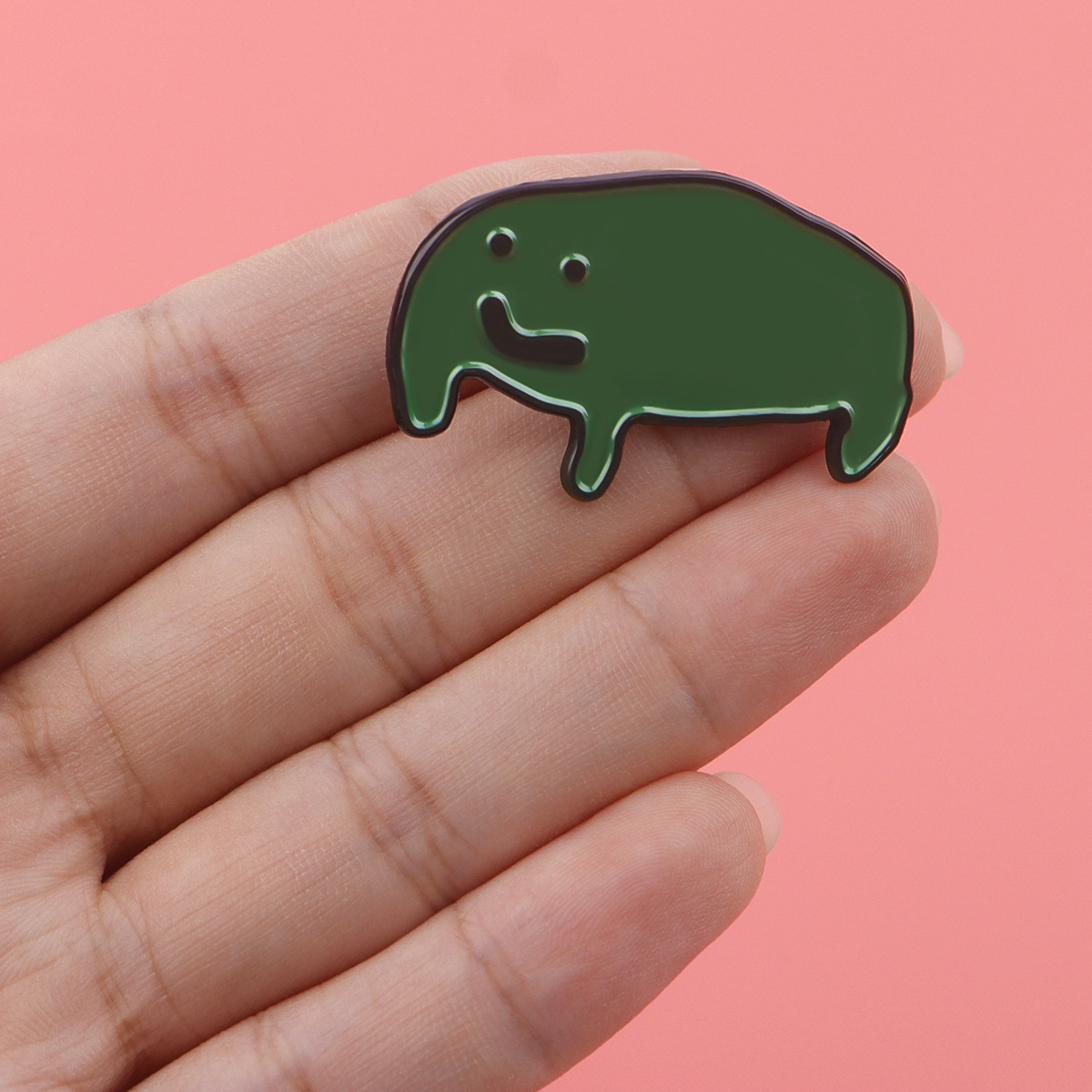 Cartoon Frog Brooch Pin Badge  - Embroidery Wallpaper ulasan dan harga