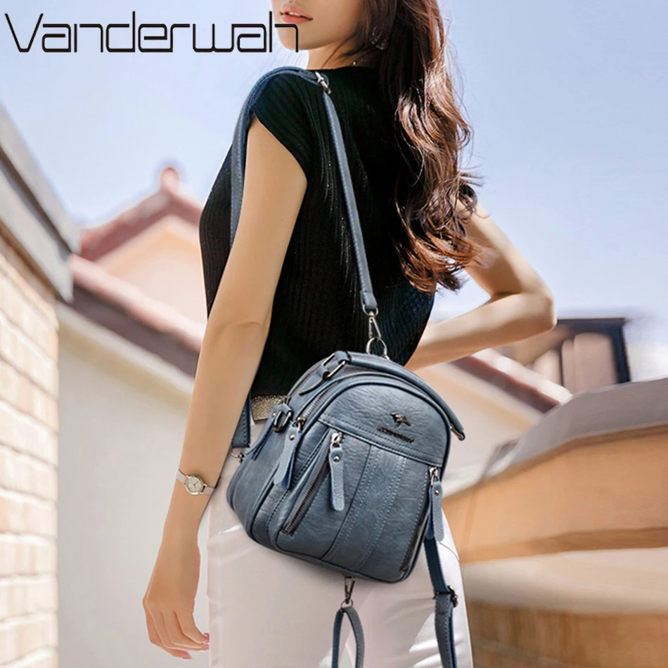 4 In 1 Leather Backpacks Multi - Embroidery Kit Pouch ulasan dan harga