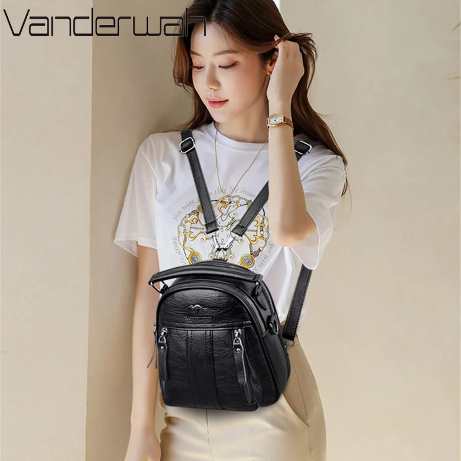 4 In 1 Leather Backpacks Multi - Embroidery Kit Pouch ulasan dan harga