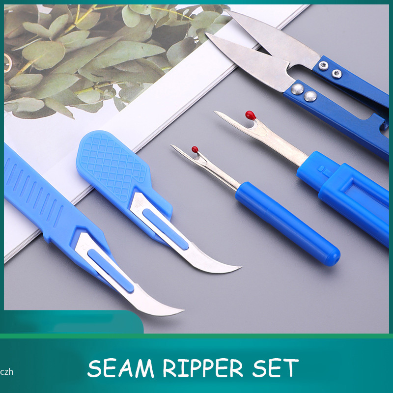 5Pcs Blue Sewing Ripper Kit wi - Embroidery Yarn ulasan dan harga