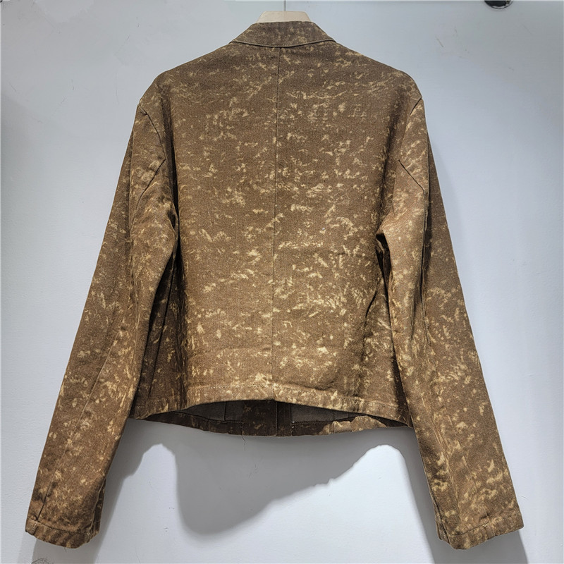 Spring Fashion Sequins Embroid - Embroidery Jacket Jeans ulasan dan harga