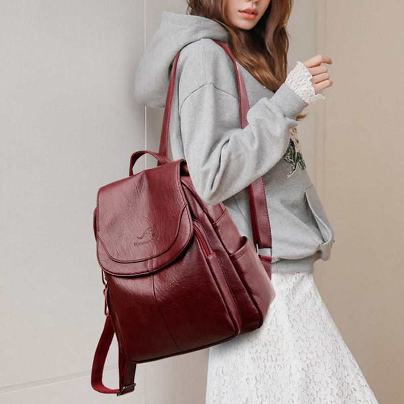 9 Color Women Soft Leather Bac - Embroidery Kit Pouch ulasan dan harga