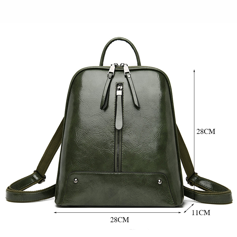 Women Leather Backpack Fashion - Embroidery Kit Pouch ulasan dan harga