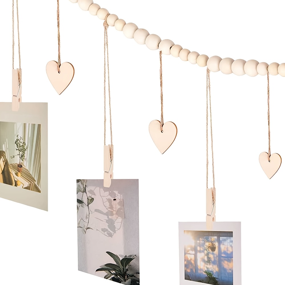Hanging Photo Display Wall Dec - Frame Display Wood ulasan dan harga