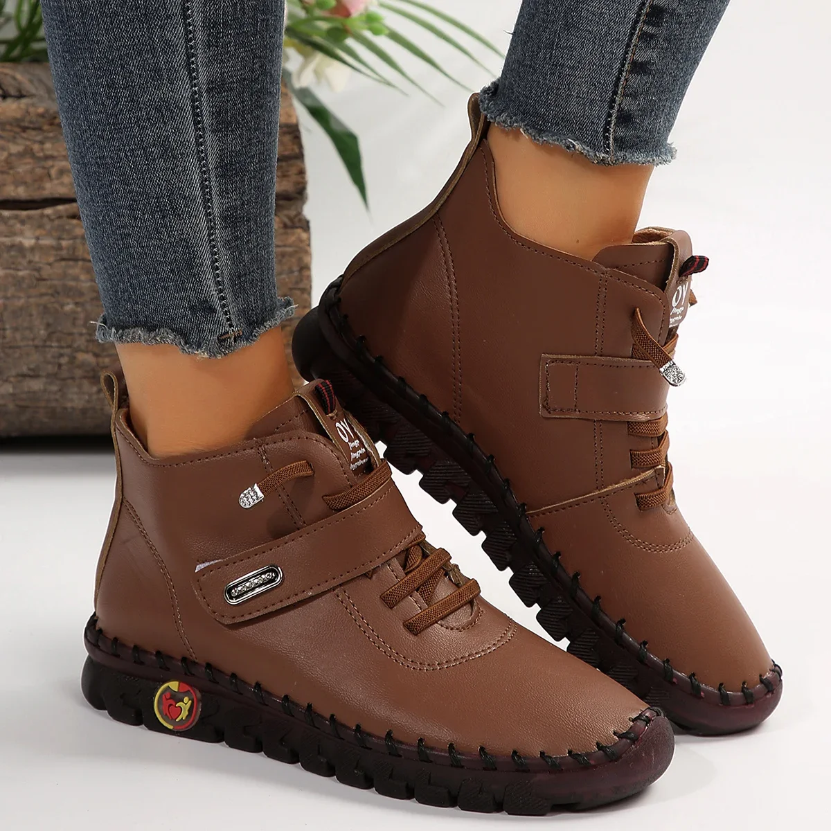 Boots Woman Winter 2025 New Fu - Embroidery Yarn ulasan dan harga
