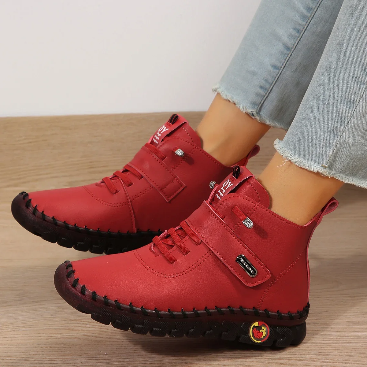 Boots Woman Winter 2025 New Fu - Embroidery Yarn ulasan dan harga