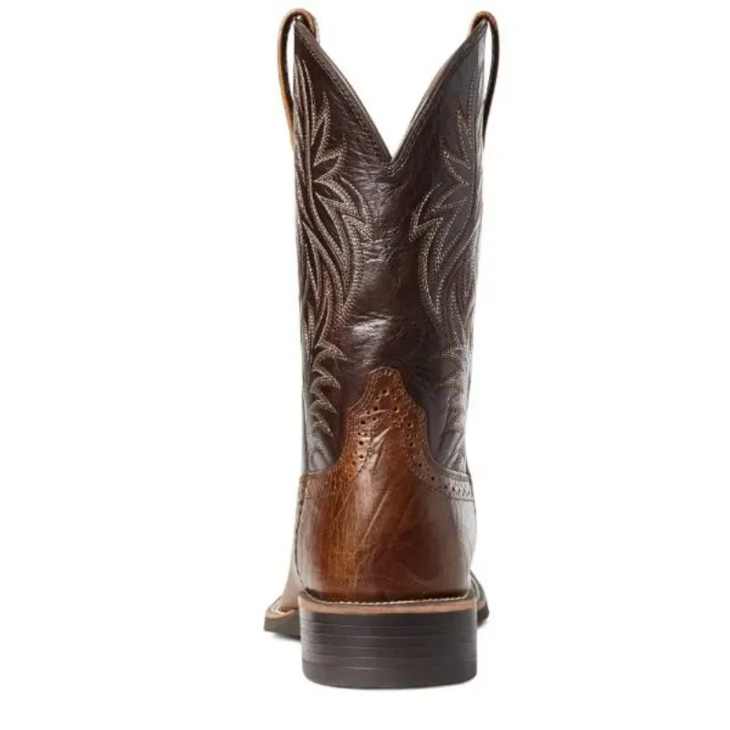 Men High Boots Embroidery Retr - Embroidery Yarn ulasan dan harga