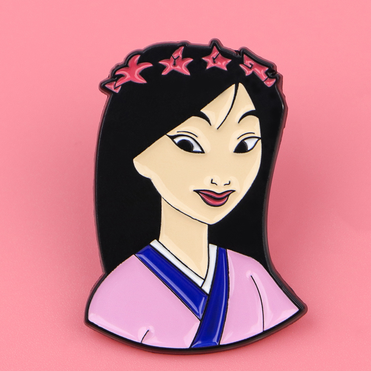 Fashion Alloy Brooch Enamel Pi - Embroidery Wallpaper ulasan dan harga
