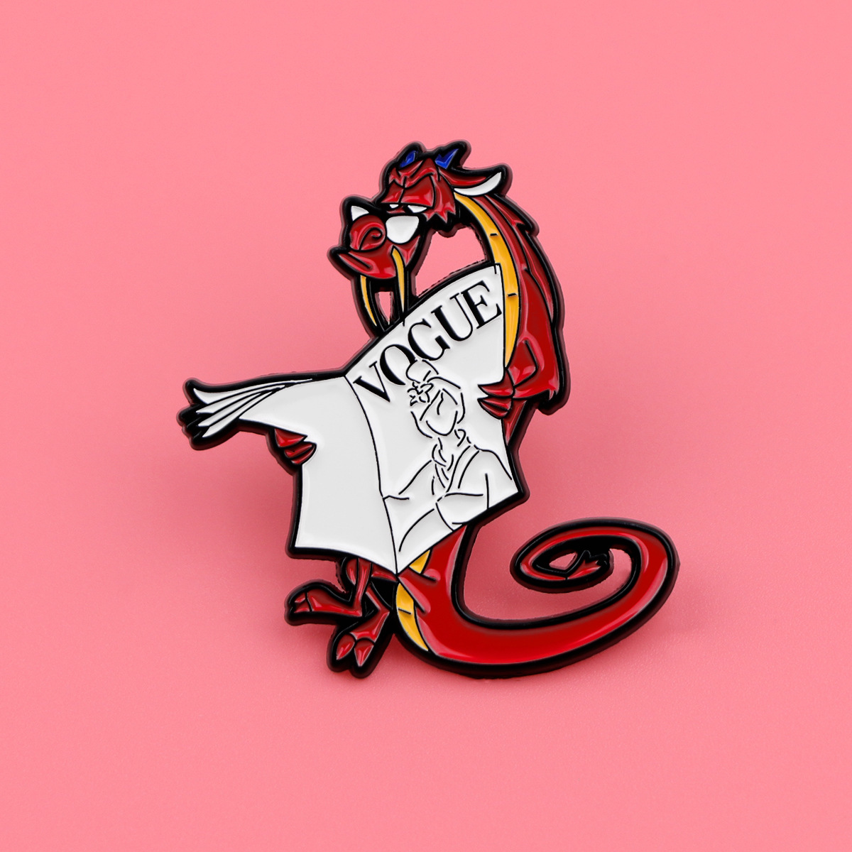 Fashion Alloy Brooch Enamel Pi - Embroidery Wallpaper ulasan dan harga