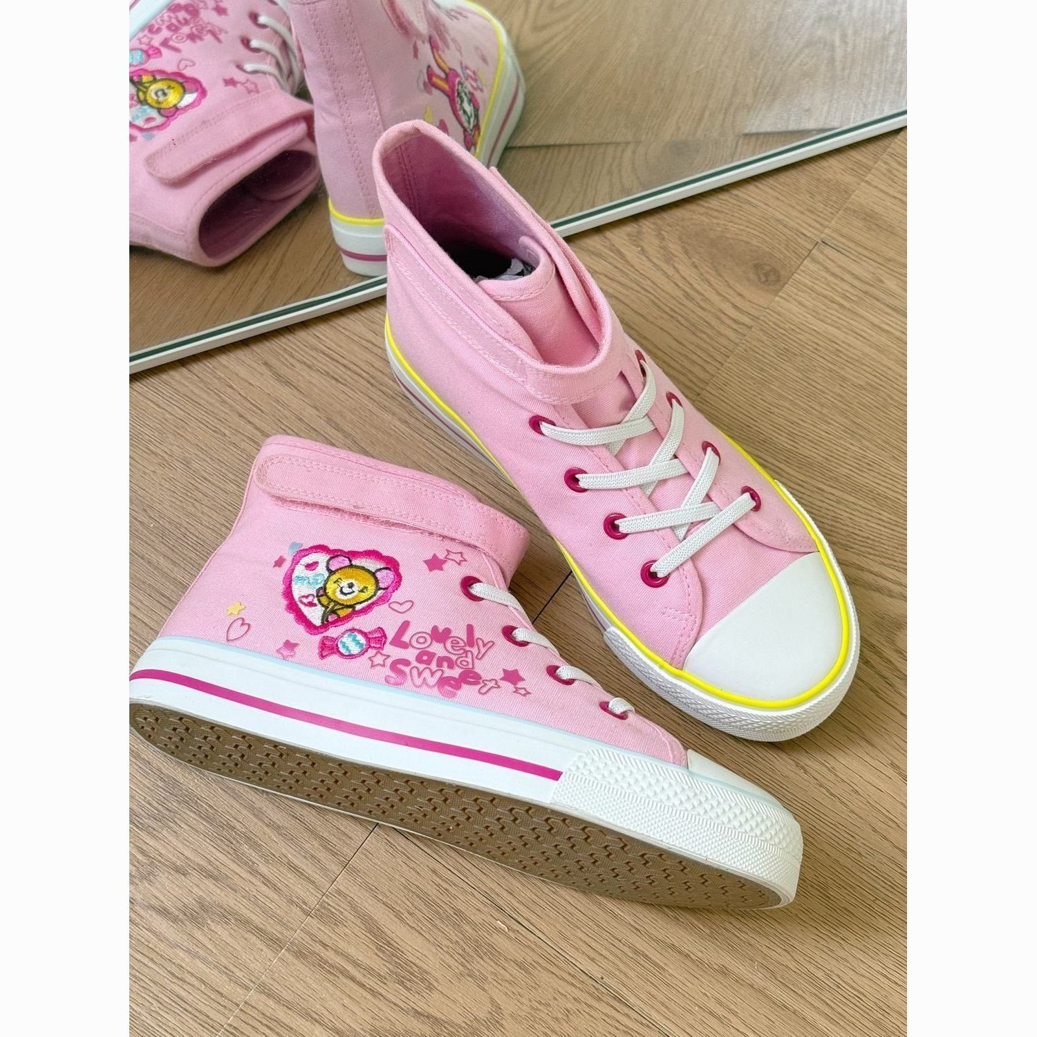 Spring Autumn New All Match Sw - Embroidery Canvas ulasan dan harga