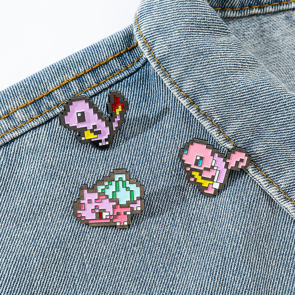 Pixel Mosaic Pokemon Metal Ena - Embroidery Wallpaper ulasan dan harga
