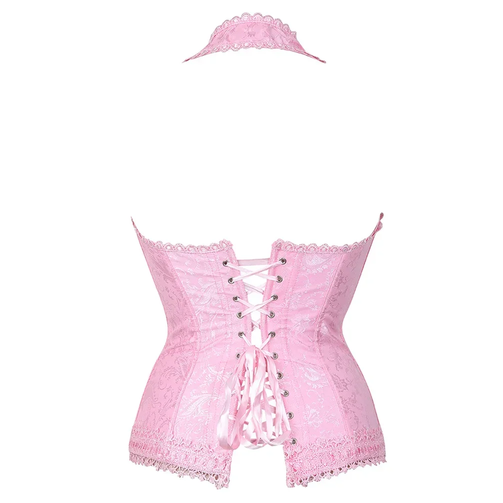 Wedding Corset Gothic Bustier  - Embroidery H&M ulasan dan harga