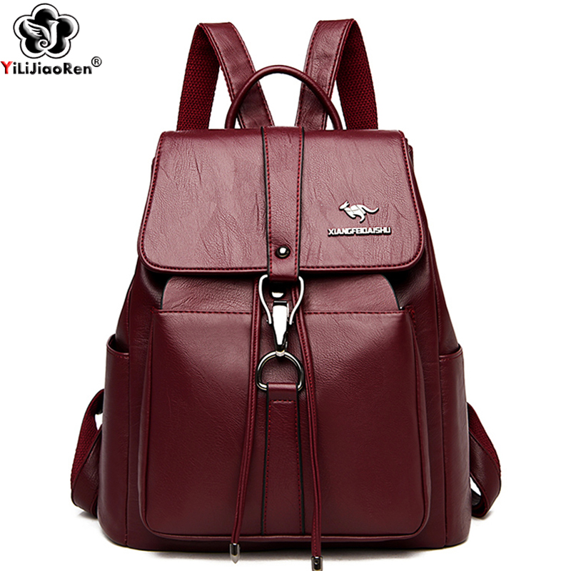 Anti Theft Backpack Women Shou - Embroidery Kit Pouch ulasan dan harga