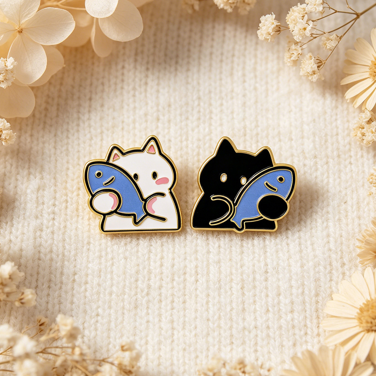 Funny Dachshund Enamel Pin Car - Embroidery Illustration ulasan dan harga