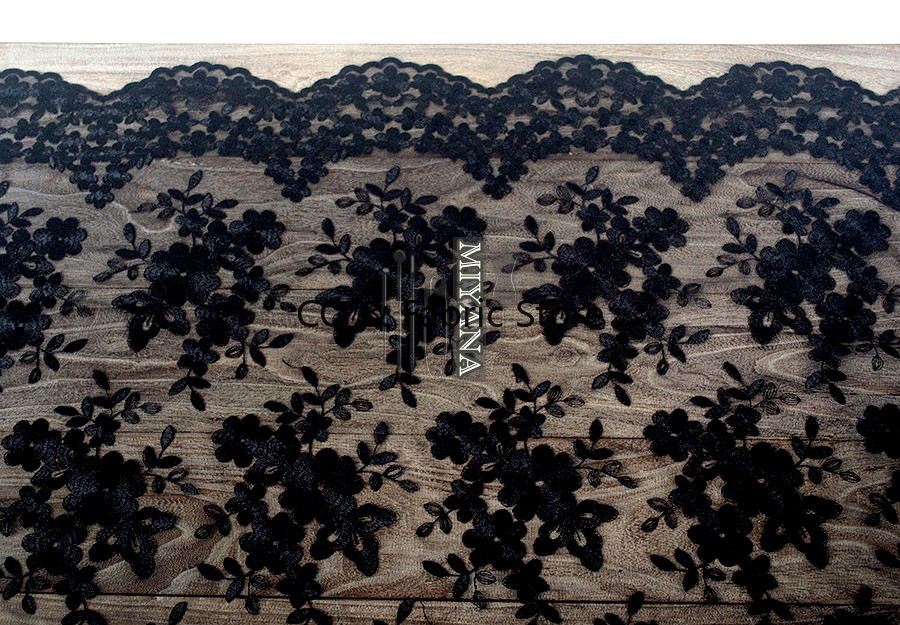 1yard French tulle Lace Fabric - Embroidery White Dress ulasan dan harga