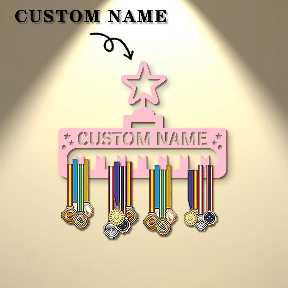 1pc Custom Modern Style Cartoo - Frame Display Wood ulasan dan harga
