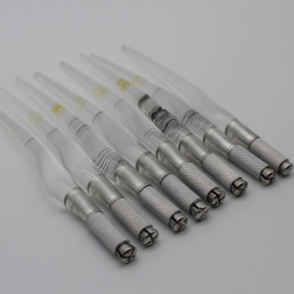 50 Pcs PCD Microblading Pen Ma - Embroidery H&M ulasan dan harga