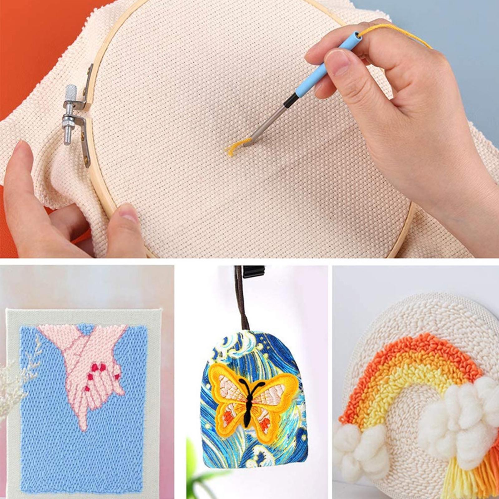 Punch Needle Embroidery Kit wi - Embroidery Tools ulasan dan harga