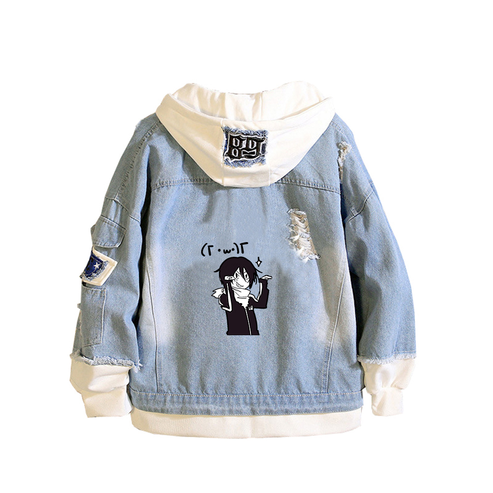 Noragami ARAGOTO Print Women D - Embroidery Jacket Jeans ulasan dan harga