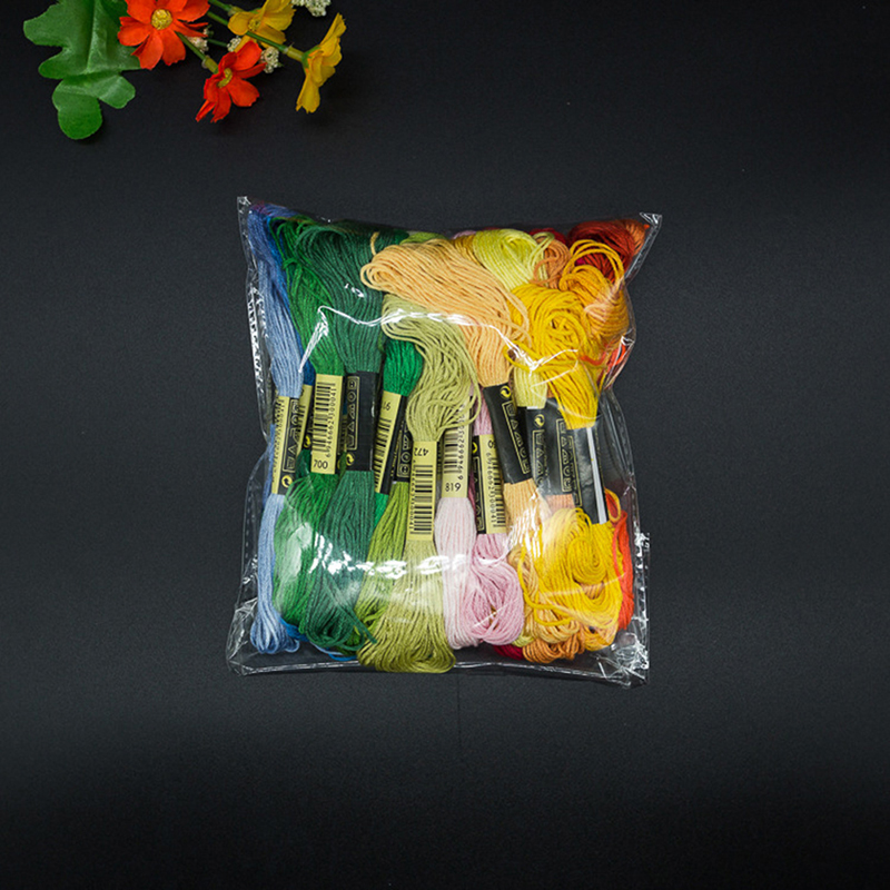 C 24/100/50 Multicolor Cross   - Embroidery Yarn ulasan dan harga