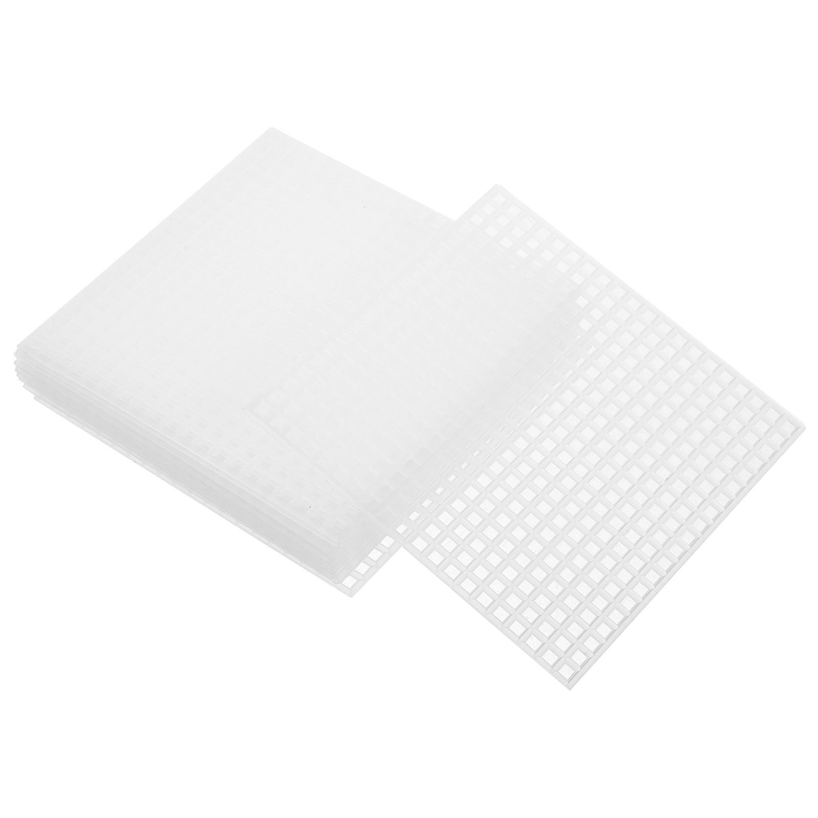 10Pcs Plastic Mesh Sheets High - Embroidery Yarn ulasan dan harga
