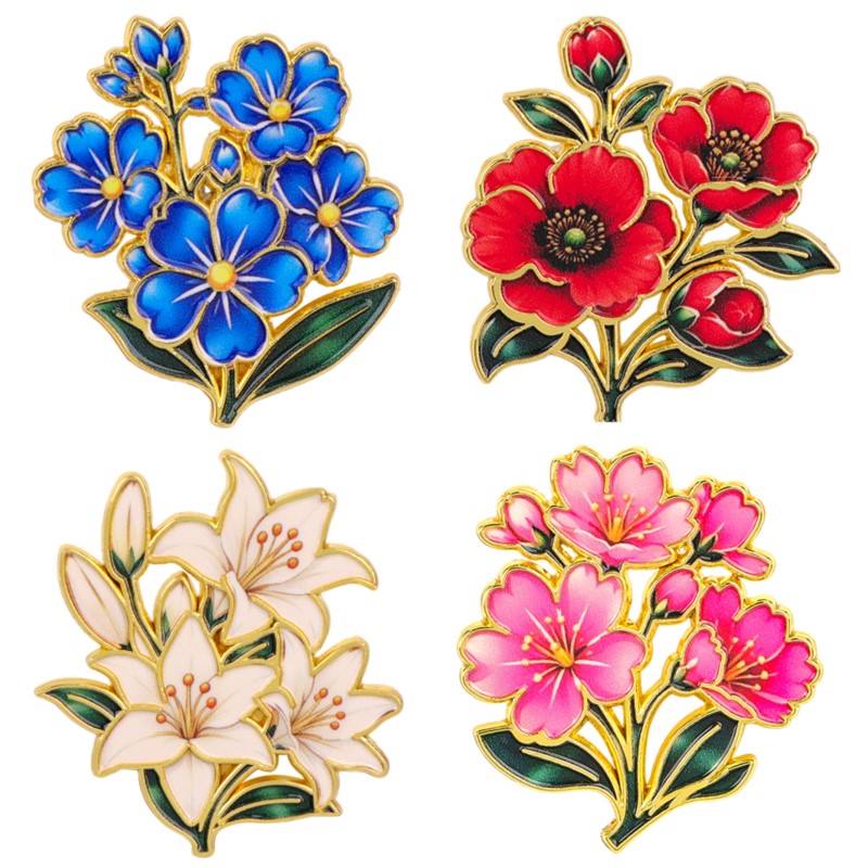 Cute Vintage Colorful Floral E - Embroidery Wallpaper ulasan dan harga