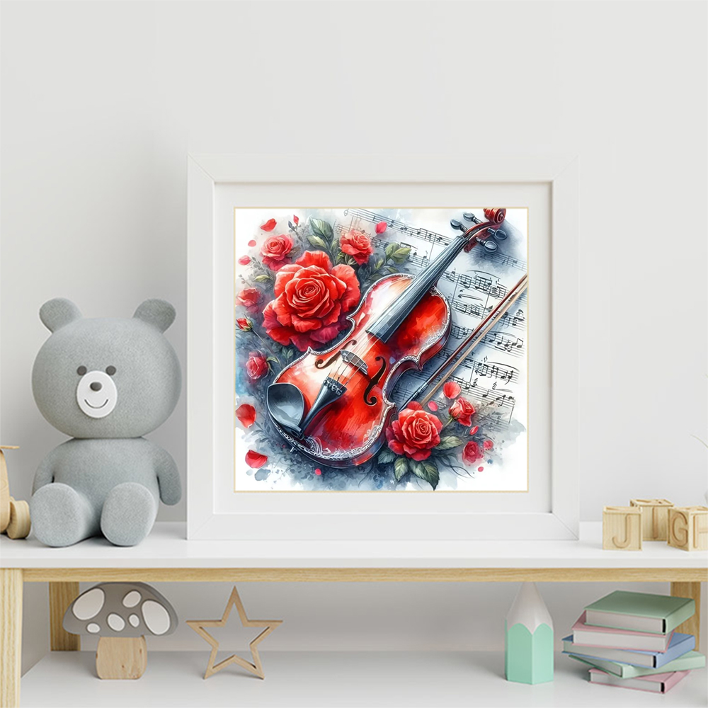 Evershine DIY Diamond Painting - Embroidery Rose Stitch ulasan dan harga
