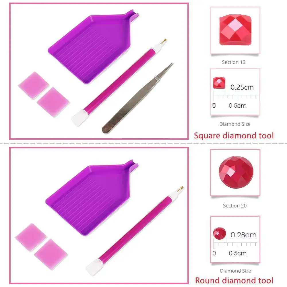 Evershine DIY Diamond Painting - Embroidery Rose Stitch ulasan dan harga