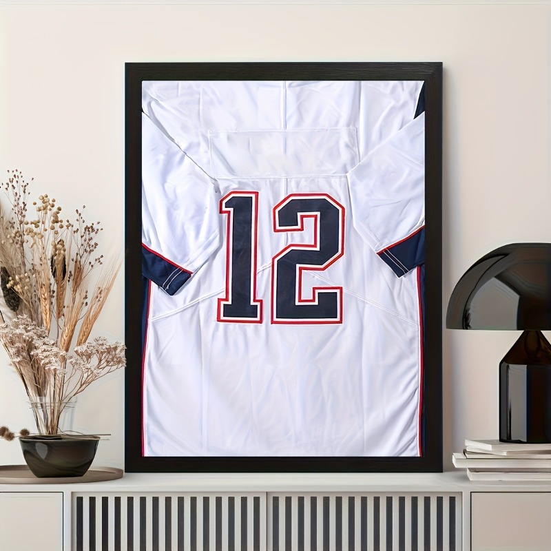 1pc Wooden Wall-Mounted Jersey - Frame Display Wood ulasan dan harga