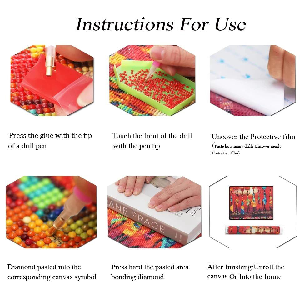 5D DIY New Diamond Painting Ar - Embroidery Rose Stitch ulasan dan harga
