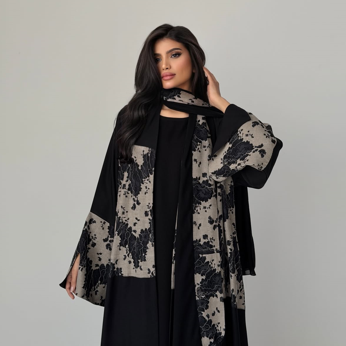 Women Eid Abaya Hijab 2 Piece  - Embroidery Abaya ulasan dan harga