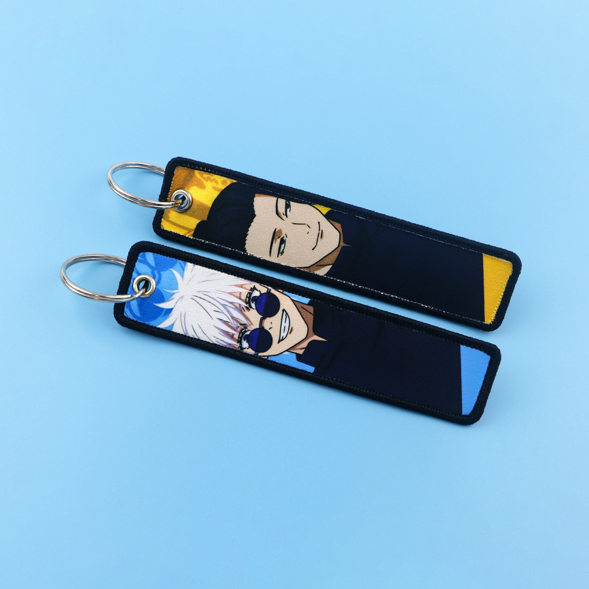 Anime Cool Satoru Gojo Embroid - Embroidery Keychain ulasan dan harga