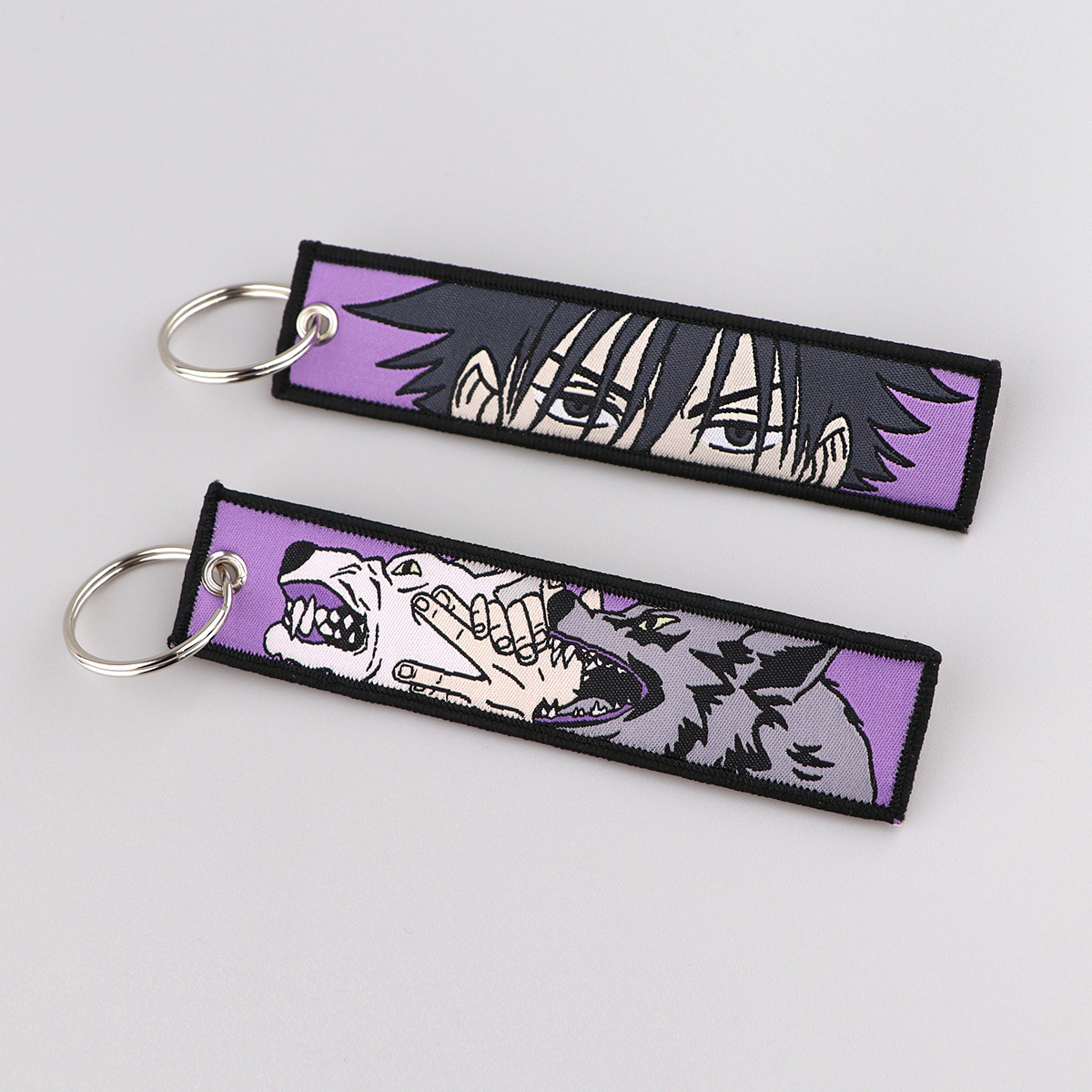 Anime Cool Satoru Gojo Embroid - Embroidery Keychain ulasan dan harga