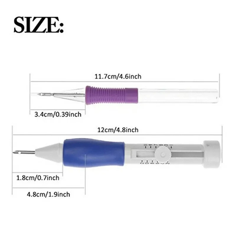 7-Piece Embroidery Punch Needl - Embroidery Yarn ulasan dan harga