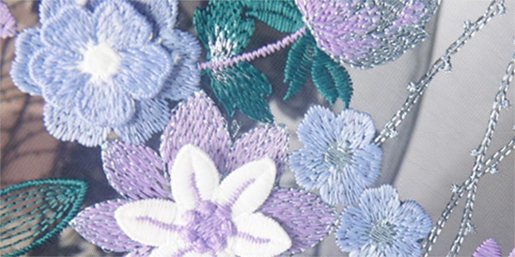 1yard High quality soft screen - Embroidery Yarn ulasan dan harga