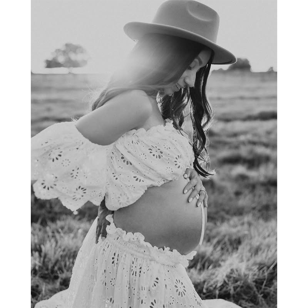 Plus Size Maternity Dresses Ph - Embroidery White Dress ulasan dan harga